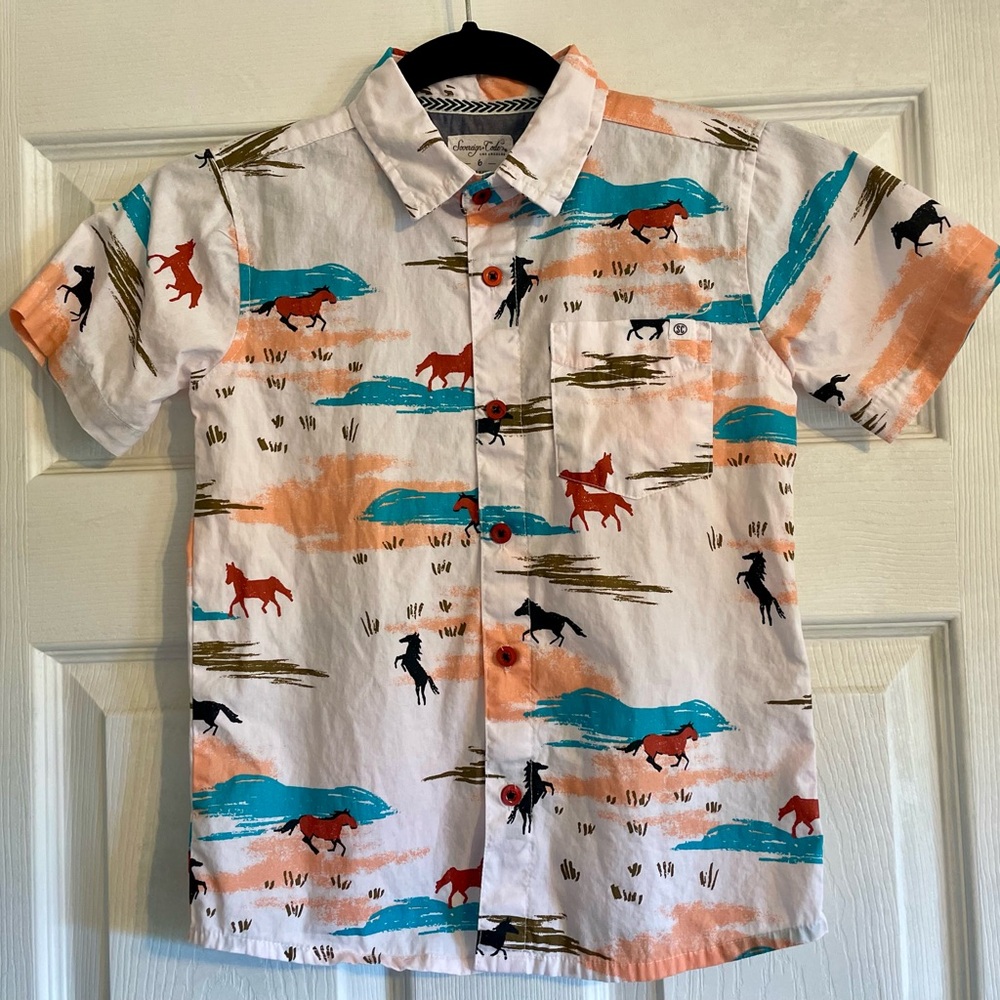 Sovereign Code Western Shirt - Boys Size 6